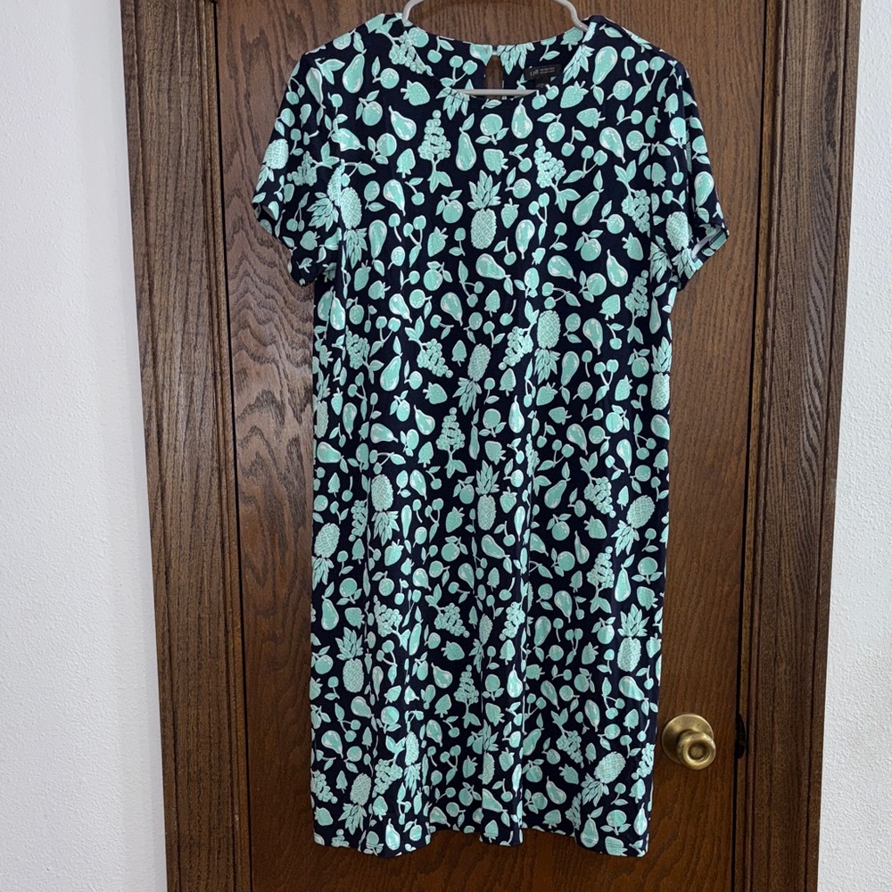 J•Jill whatever collection Floral Print Women's Dress